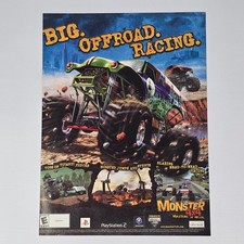 Monster 4x4 PlayStation 2 PS2 GameCube Offroad Print Ad/Poster Promo Art picture