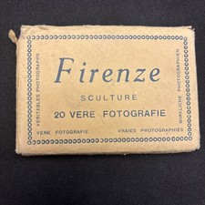 Antique Italian 20 Artistic Photographs Firenze Florence Italy 1900s picture