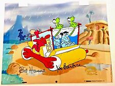 Flintstones Cel Hanna Barbera Signed Windshield Wiper Rare Number 1 Edition Cell picture