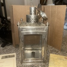 Vintage Pewter Paul Revere Old North Church Lantern 1976 COA Bicentennial EP-906 picture