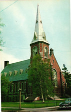 First Methodist Church Burlington Vermont VT c1960 Vintage Postcard picture