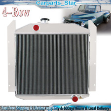 Fits 1949-1952 Studebaker Pickup Truck 2R 4.0L 2.8L L6 Chevy V8 4-Row Radiator  picture