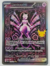 Pokemon 30th Celebrations Anniversary 30C 151/128 Mewtwo ex SIR picture