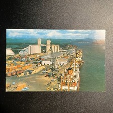 Postcard PORT OF LONGVIEW Columbia River Ships Freight Port Dock Washington picture