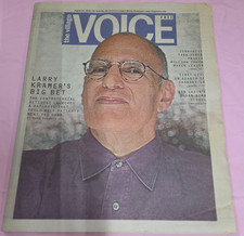 Village Voice Aug 25 1998 Larry Kramer Cover NYC Weekly Newspaper picture