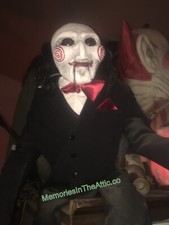 Halloween Saw Movie Super Big Billy Puppet Posable Prop Latex TOTS 41 Inch NEW  picture