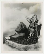 Janet Carter 1945 Sexy Leggy Showgirl Pose 8x10 Original Photo Ned Scott J10728 picture
