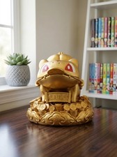 Pokemon Bulbasaur Chinese Fortune Figure Toy Gift Feng Shui Lucky Wealth Statue picture