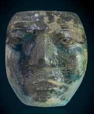 Authentic Ancient Egyptian Antiques Rare Funerary Mask Artifact Figure BC picture
