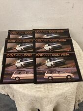 (6) NOS 1984 Dodge Colt & Colt Vista Advertising Manual Lot *RARE* picture