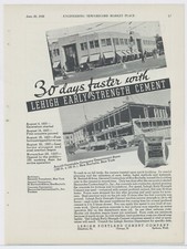 1938 Lehigh Cement Advertisement: Arnold Constable Store, New Rochelle, New York picture