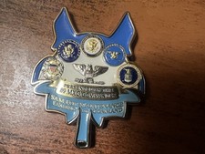 White House US Presidential Air Missions Sam Fox 89th Air Wing Challenge Coin picture