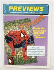 Diamond Comics Previews Catalog April 1990 - Todd McFarlane Spider-Man #1 Promo picture