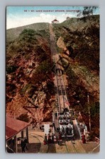 1907 Mt Lowe Railway Incline California Postcard Pasadena Posted H Mitchell picture