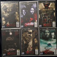 X-Files 30 Days of Night #1-6 COMPLETE SET WildStorm IDW Niles Jones Mandrake picture