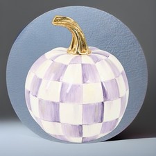 Mackenzie Childs Violet Mini Pumpkin New In Box picture