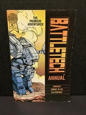 BATTLETECH Annual #1 1989 The Premier Adventures Blackthorne picture