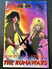 The Runaways~Hard Rock Comics~#16~1993~Joan Jett~Lita Ford~Excellent Condition~ picture