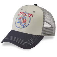 McDonald's Retro Speedee Mascot Design Trucker Cap Hat - NEW picture