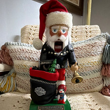 Harley-Davidson Cycle Santa Limited Edition Figurine No. 0566 of 7,500 picture
