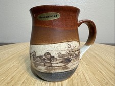 Otagiri Japan Stoneware Mug with Ducks In A Pond Scene 4