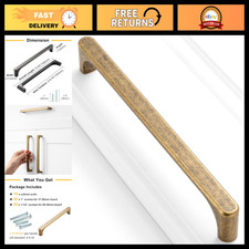 6-1/4 Inch Antique Brass Cabinet Pulls Kitchen Handles 10 Pack 3126 picture