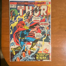 Autographed Stan Lee The Mighty Thor #228 (1974) “Thor vs Ego” picture