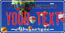 Albuquerque New Mexico State Novelty License Plate Custom Auto Bike Motorcycle picture