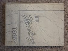 1947 Vintage RAVELINGS Chester High School Yearbook, North Manchester, Indiana picture