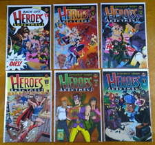 Heroes Anonymous #1-6 (2003,Bongo Comics) Complete Set Created By Bill Morrison picture