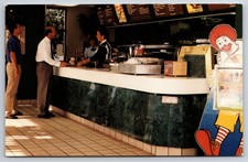 Altamont Illinois McDonald's Fast Food Restaurant Ronald McDonald Postcard picture