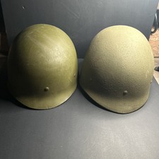 Group Of Two Incomplete M1 Helmet Liners picture
