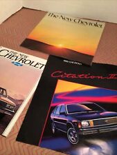 1980 Chevrolet Dealer Brochure Chevy Caprice Classic and Impala 1977 1985 Lot picture