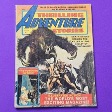 Thrilling Adventure Stories Comic Magazine #2 1975 w/Bag+Board Towering Inferno picture