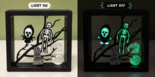 Gloween Twins — Glow-in-the-Dark Halloween Miniature Display picture