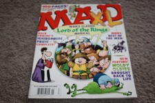 Vintage Mad XL Magazine #13 January 2002 Mad's Classic Lord Of The Rings Musical picture