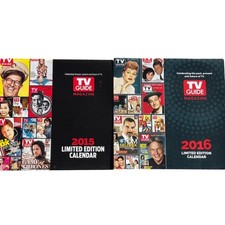 TV Guide Limited Edition Calendar Set 2015 2016 Classic Television Covers picture