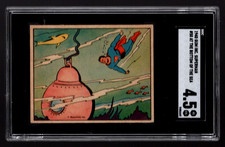 1940 SUPERMAN PHILADELPHIA GUM INC. SGC 4.5 VG-EX+ CARD #50 AT THE BOTTOM OF SEA picture