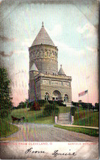 Garfield Monument Greetings From Cleveland OH 1906 Vintage Postcard TP12-2 picture