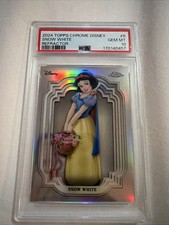 2024 Topps Chrome Disney Snow White #6 PSA 10 Refractor  picture