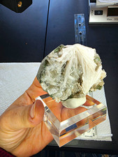 Green Apophyllite With Scolecite India  168f picture