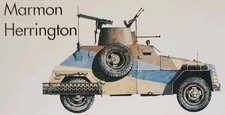 Marmon Herrington Armoured War Car Picture Sheet Info Military Original Decor picture