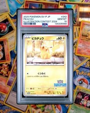 Pikachu 242/SV-P Illustration Contest 2024 PSA 10 (Japanese) picture