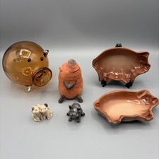 A Vintage Pig Piggy Lot (6) picture