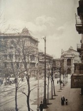 Odessa Ukraine street scene ca Early 1900s Historic Old Photograph picture