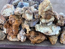 WoW petrified wood $4 For 2 pounds rough specimens  opalized agatized bulk picture