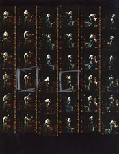 LG76 2003 Orig Oversize Contact Sheet Photo SHAKIRA COLOMBIAN POP STAR CONCERT picture