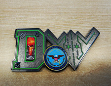 Department of the War Whiteman AFB  Stealth B-2 Challenge Coin 4”x2” picture