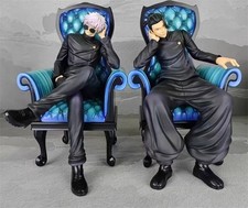 Jujutsu Kaisen Satoru Gojo Geto Suguru Sitting Sofa Figure Model Statue Anime picture