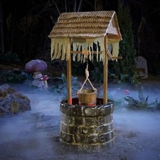 Home Accents 5 FT Wicked Woods LED Wishing Well Halloween Decor 26PA05444 picture